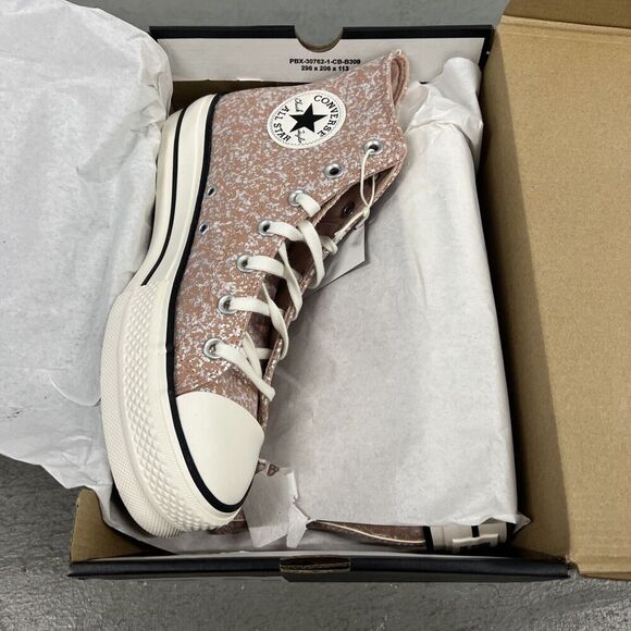 Converse Women’s Size 9 Dusty Cinder Egret Black A09422C - Picture 4 of 10
